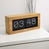 PS Home & Living Giant Products London Clock Oversized Wooden Mantel Flip Clock