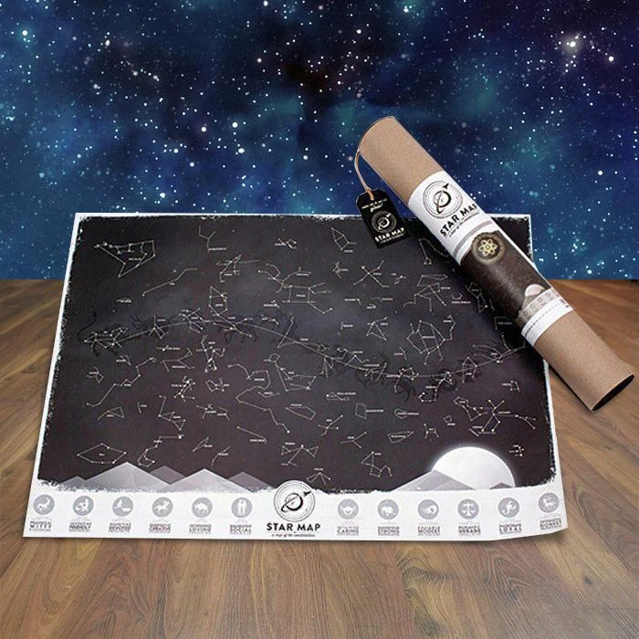 IsAlbi Glow In The Dark Star Map 1 IsAlbi Glow In The Dark Star Map