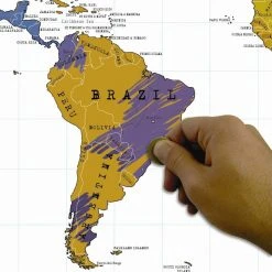 IsAlbi Office Gifts My Travel Scratch Map 12 IsAlbi Office Gifts My Travel Scratch Map