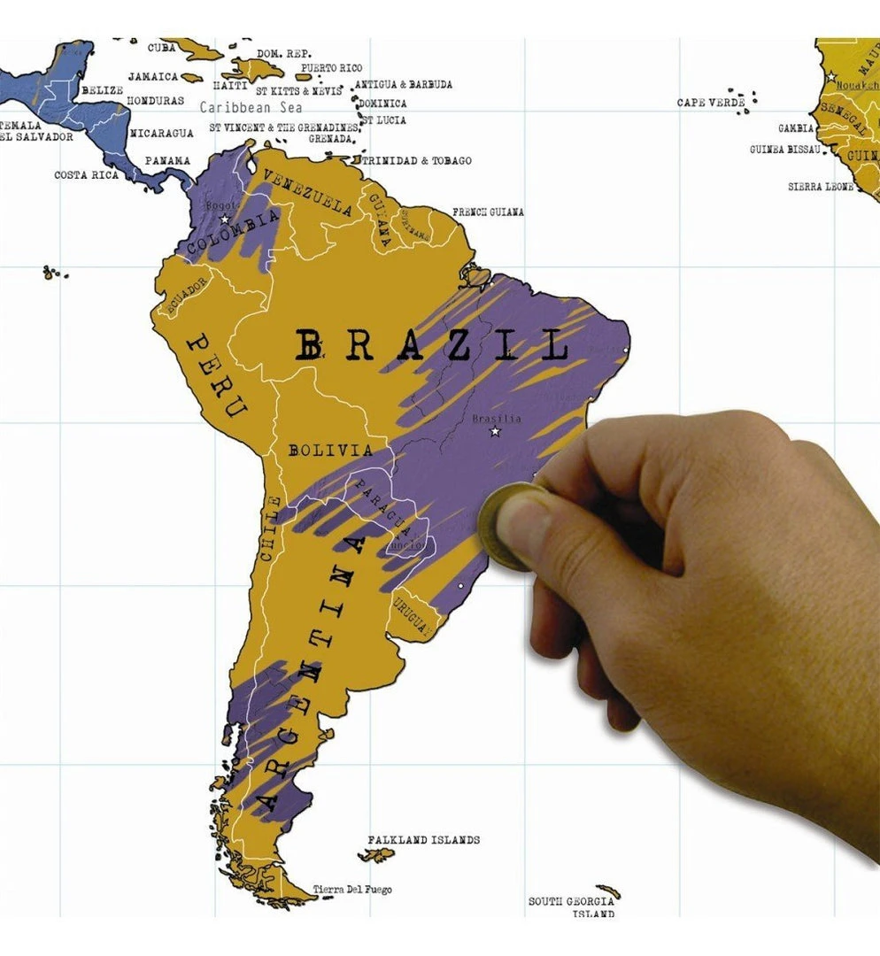 IsAlbi Office Gifts My Travel Scratch Map 4 IsAlbi Office Gifts My Travel Scratch Map