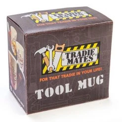 Mdi Man Cave Gifts Tradie At Work Hammer Handle Mug