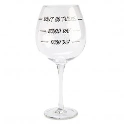 Mdi Don't Go There Oversized Wine Glass - Holds Full Bottle