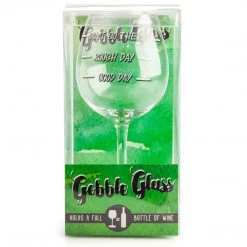 Mdi Don't Go There Oversized Wine Glass - Holds Full Bottle