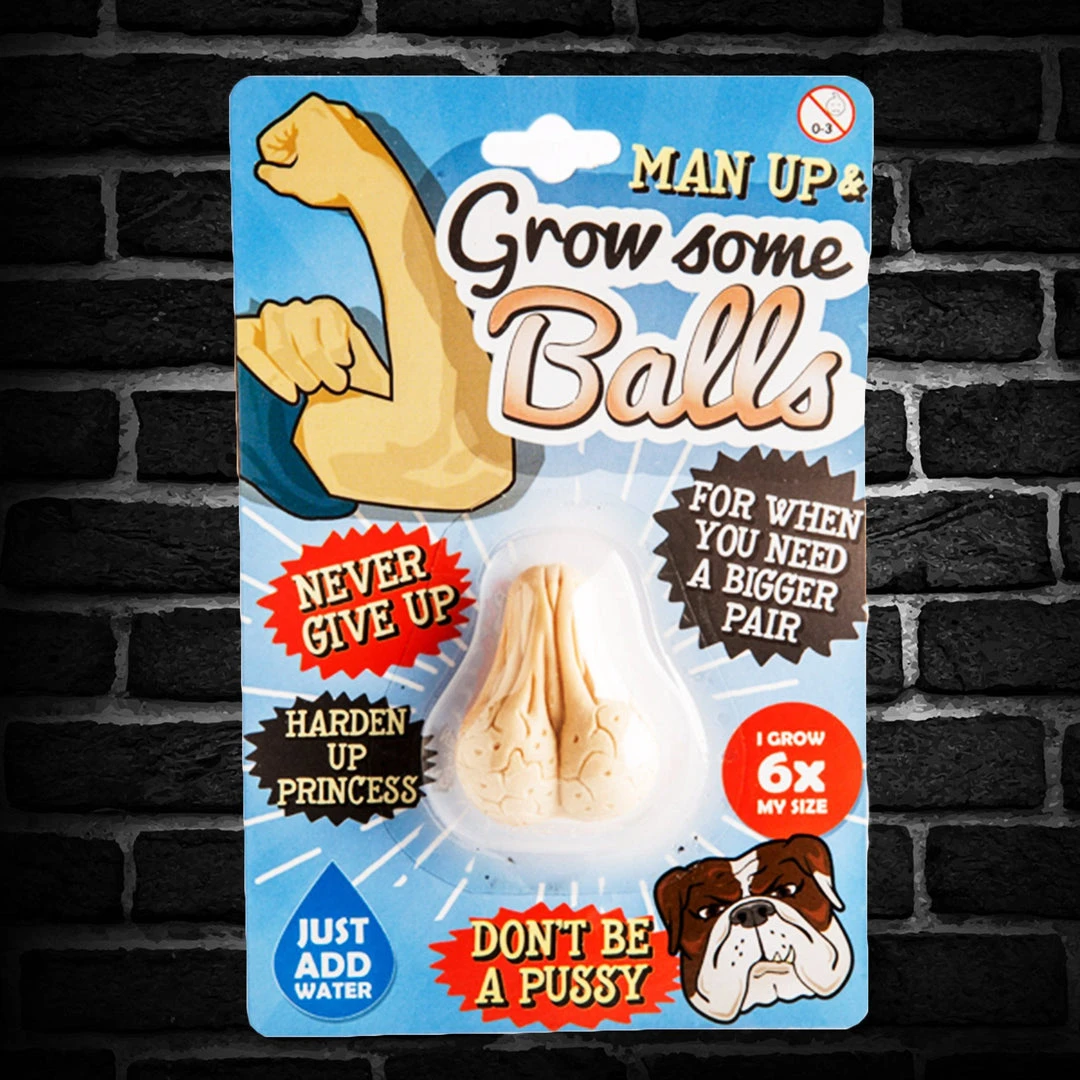 Mdi Mens Novelty Gifts Grow Some Balls - Just Add Water! 1 Mdi Mens Novelty Gifts Grow Some Balls - Just Add Water!