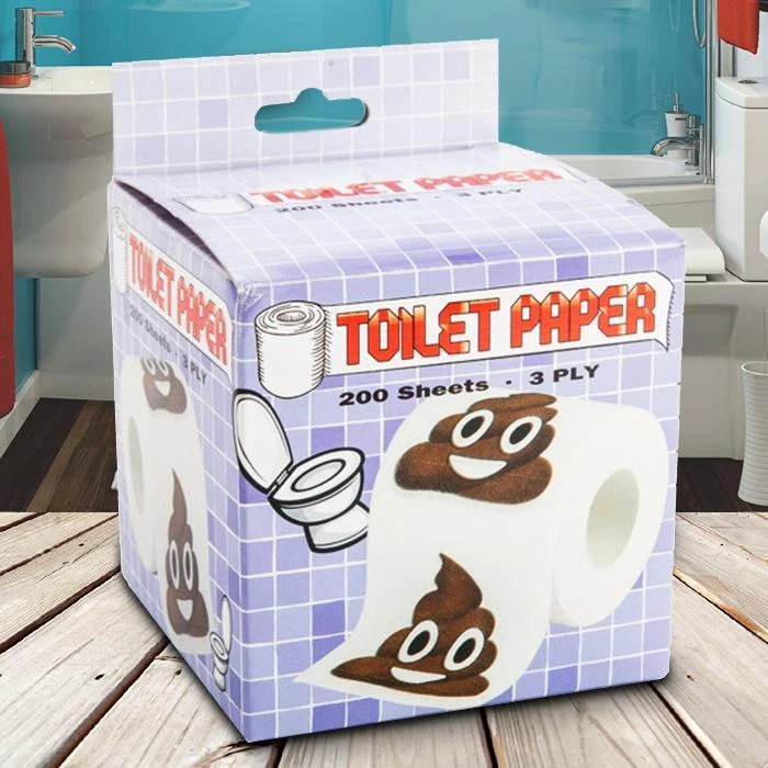 Mdi Smiley Poo Emoji Toilet Paper Office Gifts 1 Mdi Smiley Poo Emoji Toilet Paper Office Gifts