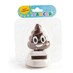 Mdi Solar Powered Dashboard Dancing Poo Emoji Mens Novelty Gifts