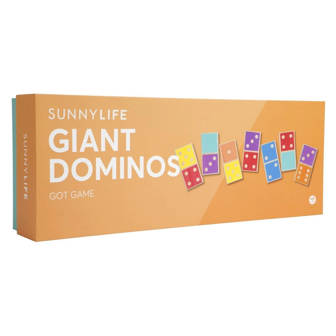 Sunnylife Giant Dominoes-13cm Tiles 3 Sunnylife Giant Dominoes-13cm Tiles