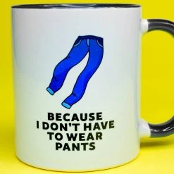 Promotique I Miss Working From Home (Because I Don't Have To Wear Pants) Mug