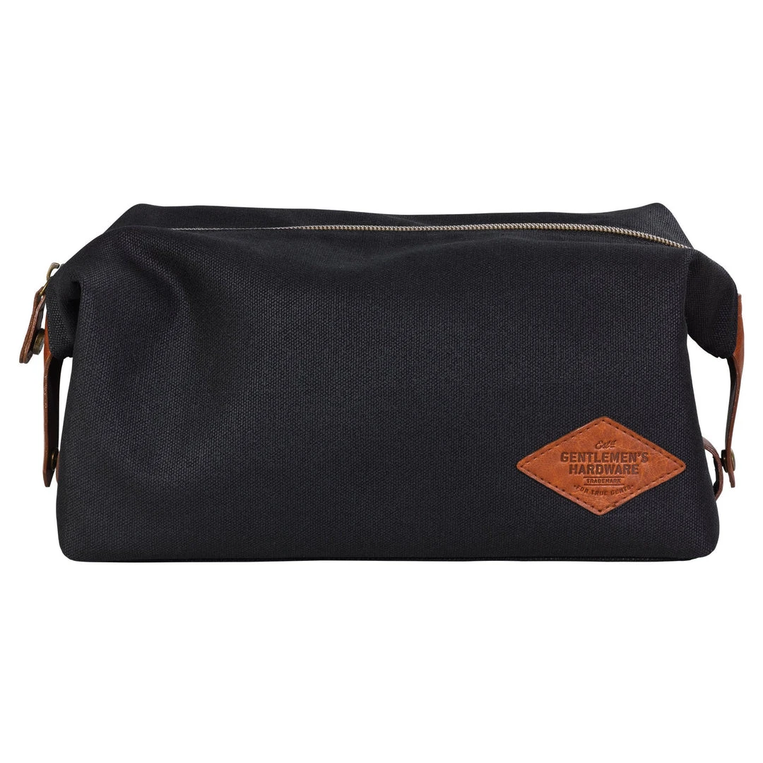 Designworks Collective Sports And Outdoors Gentlemen's Hardware Waxed Canvas Wash Bag 1 Designworks Collective Sports And Outdoors Gentlemen's Hardware Waxed Canvas Wash Bag