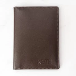 Yellow Octopus Personalised Personalised Brown Leather Passport Cover Personalised Birthday Gifts