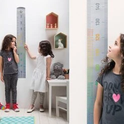 IsAlbi Science STEM Toys Scratchable Wall Ruler Kids Height Growth Chart