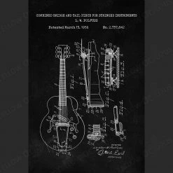 Yellow Octopus Exclusives - Prints Man Cave Gifts Guitar Patent Prints Wall Art | Set Of 3 7 Yellow Octopus Exclusives - Prints Man Cave Gifts Guitar Patent Prints Wall Art | Set Of 3