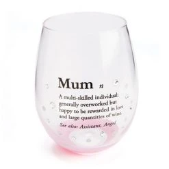 Mdi Definition Of Mum Embellished Stemless Wine Glass Gifts For Wives 7 Mdi Definition Of Mum Embellished Stemless Wine Glass Gifts For Wives