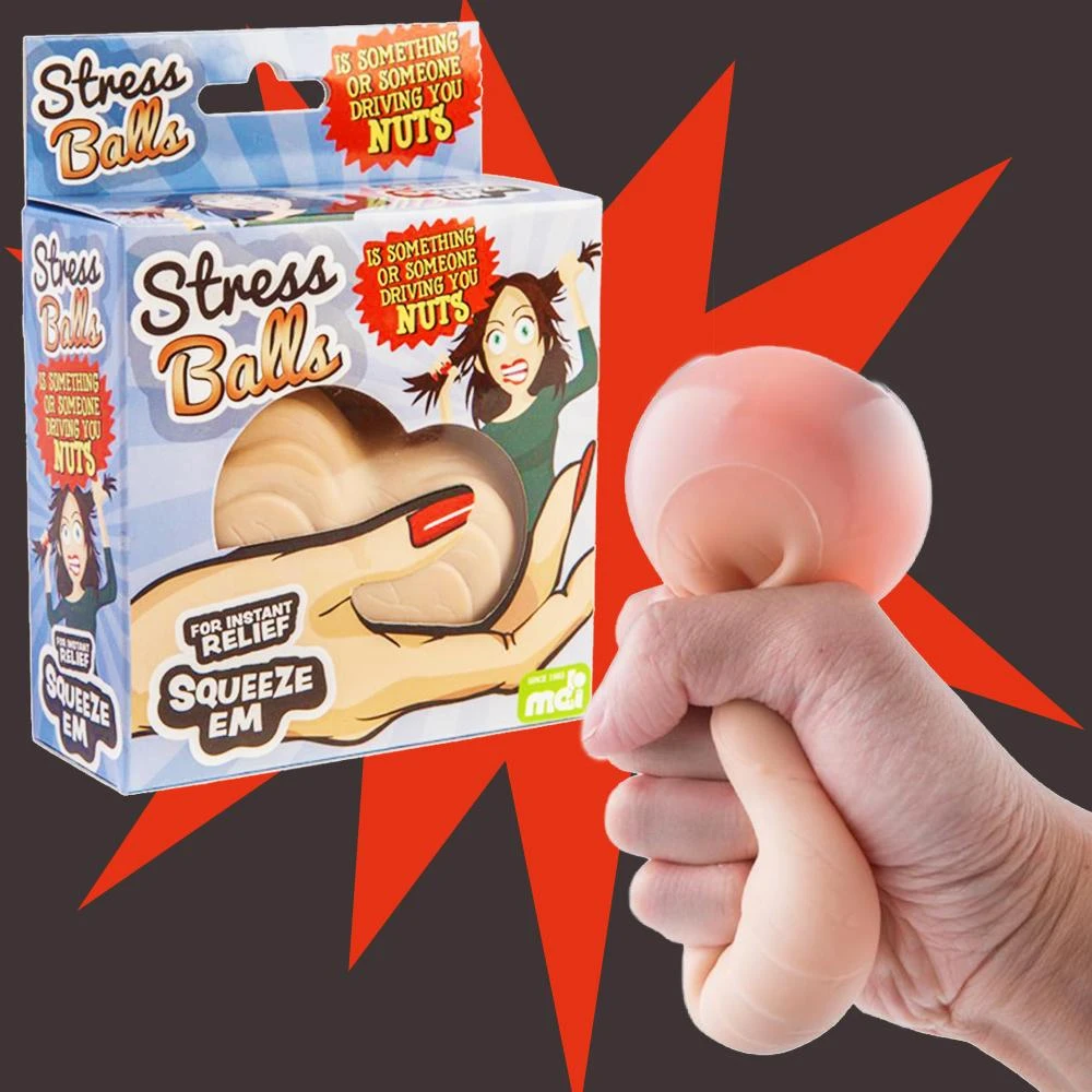 Mdi Stress "Balls" Mens Novelty Gifts 1 Mdi Stress "Balls" Mens Novelty Gifts