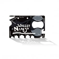ThumbsUp! Sports And Outdoors Wallet Ninja 18-in-1 Multi-tool Card