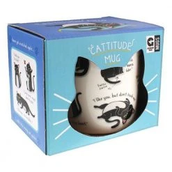 Curated Office Gifts 'Cattitude' Guide To Cat Moods Mug 6 Curated Office Gifts 'Cattitude' Guide To Cat Moods Mug