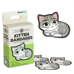 William Valentine Adhesive Kitten Bandages 6 William Valentine Adhesive Kitten Bandages