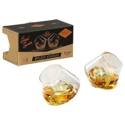 Designworks Collective Executive Gifts Gentlemen's Hardware Rocking Whisky Glasses