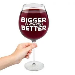 William Valentine Gigantic Bigger Is Always Better Wine Glass - Holds A Full Bottle! Giant Products 7 William Valentine Gigantic Bigger Is Always Better Wine Glass - Holds A Full Bottle! Giant Products
