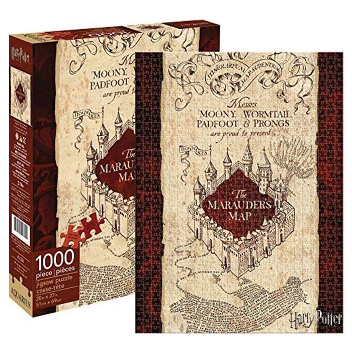 William Valentine Harry Potter Marauder's Map 1000pc Jigsaw Puzzle 2 William Valentine Harry Potter Marauder's Map 1000pc Jigsaw Puzzle