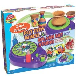 Theatrix 2-in-1 Pottery Wheel & Splash Art Studio