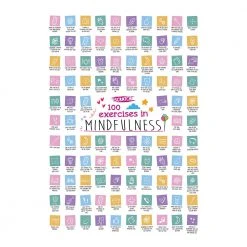 IsAlbi Gifts For Sisters 100 Exercises In Mindfulness Scratch Poster 5 IsAlbi Gifts For Sisters 100 Exercises In Mindfulness Scratch Poster