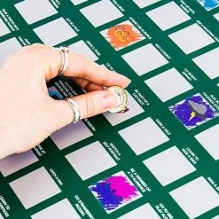 William Valentine 100 Things To Do Bucket List Scratch Poster