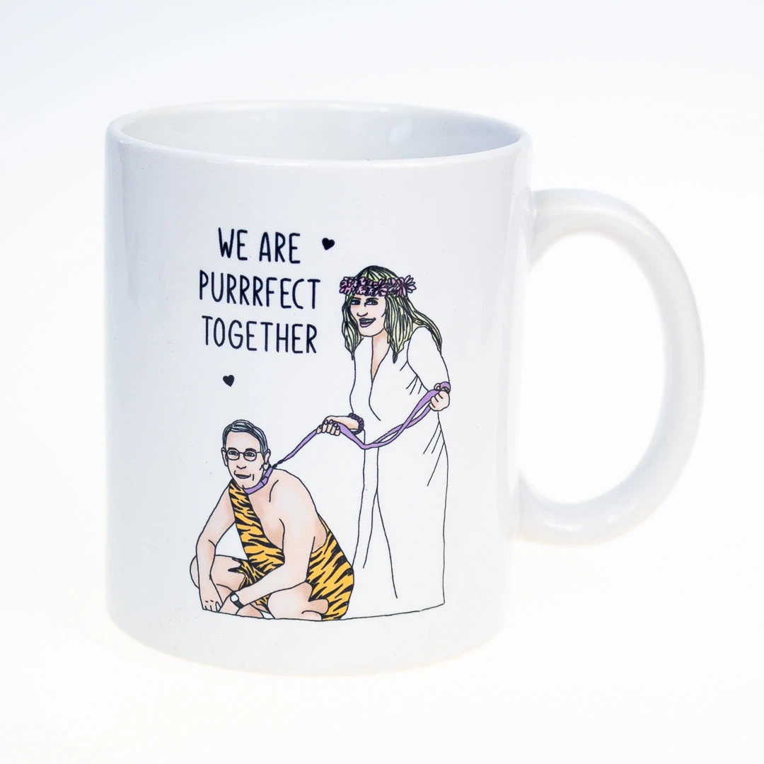 Yellow Octopus Exclusives - Mugs "Purrrfect Together" Carole Baskin Mug 4 Yellow Octopus Exclusives - Mugs "Purrrfect Together" Carole Baskin Mug