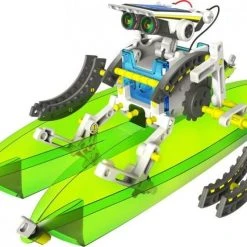 Johnco 14-in-1 Solar Robot Construction Kit | 4M Kidz Gifts For Boys