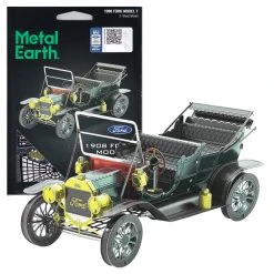 Divisible By Zero Ford 1908 Model T Dark Green | Metal Earth