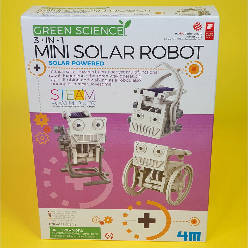 Johnco 3-in-1 Mini Solar Robot Engineering Kit 5 Johnco 3-in-1 Mini Solar Robot Engineering Kit