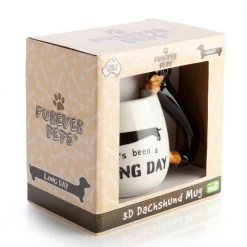 Mdi 3D Dachshund Handle Coffee Mug Mugs