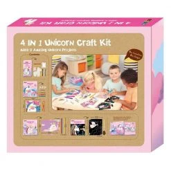Johnco 4-in-1 Unicorn Craft Kit