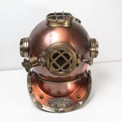 Vintage Nautical Replica Life Size Antique Divers Helmet Man Cave Gifts