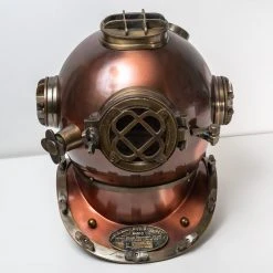 Vintage Nautical Replica Life Size Antique Divers Helmet Man Cave Gifts
