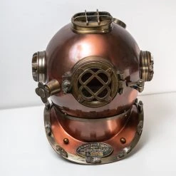 Vintage Nautical Replica Life Size Antique Divers Helmet Man Cave Gifts