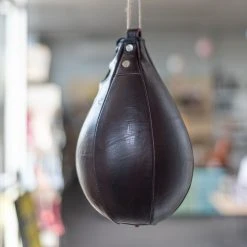 Indepal Man Cave Gifts Vintage Style Leather Boxing Speed Bag
