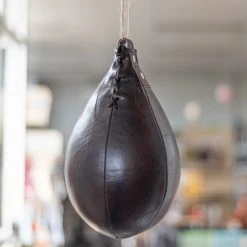 Indepal Man Cave Gifts Vintage Style Leather Boxing Speed Bag