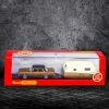 Cooee Classics Travel Gifts 1970 Valiant VG Regal With Caravan 1:87 Scale Die Cast Model