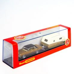 Cooee Classics Travel Gifts 1970 Valiant VG Regal With Caravan 1:87 Scale Die Cast Model