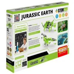 Theatrix Gifts For Boys STEM Motorized Jurassic Earth Dinosaur Model Kit