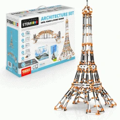 Theatrix Gifts For Boys Engino Architecture STEM Set | Eiffel Tower & Sydney Harbour Bridge