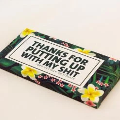 Bloomsberry Novelty Office Toys "Thanks For Putting Up With My Sh#t" Milk Chocolate 13 Bloomsberry Novelty Office Toys