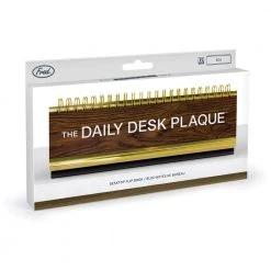 IsAlbi Daily Desk Plaque Desktop Flip Book