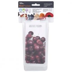 IsAlbi EcoPocket Tall Reusable 2 Pack Pouch | 1L Or 2L Travel Gifts 9 IsAlbi EcoPocket Tall Reusable 2 Pack Pouch | 1L Or 2L Travel Gifts