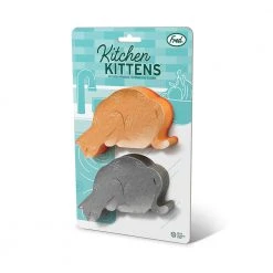 IsAlbi Kitchen Kittens Sponge Set Of 2 | Fred