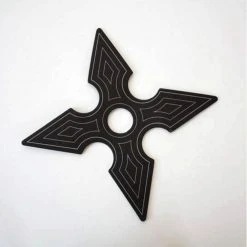 William Valentine Ninja Throwing Star Coasters Set Of 24 Man Cave Gifts