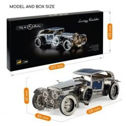 BubblesUp Luxury Roadster Metal Mechanical Model Kit