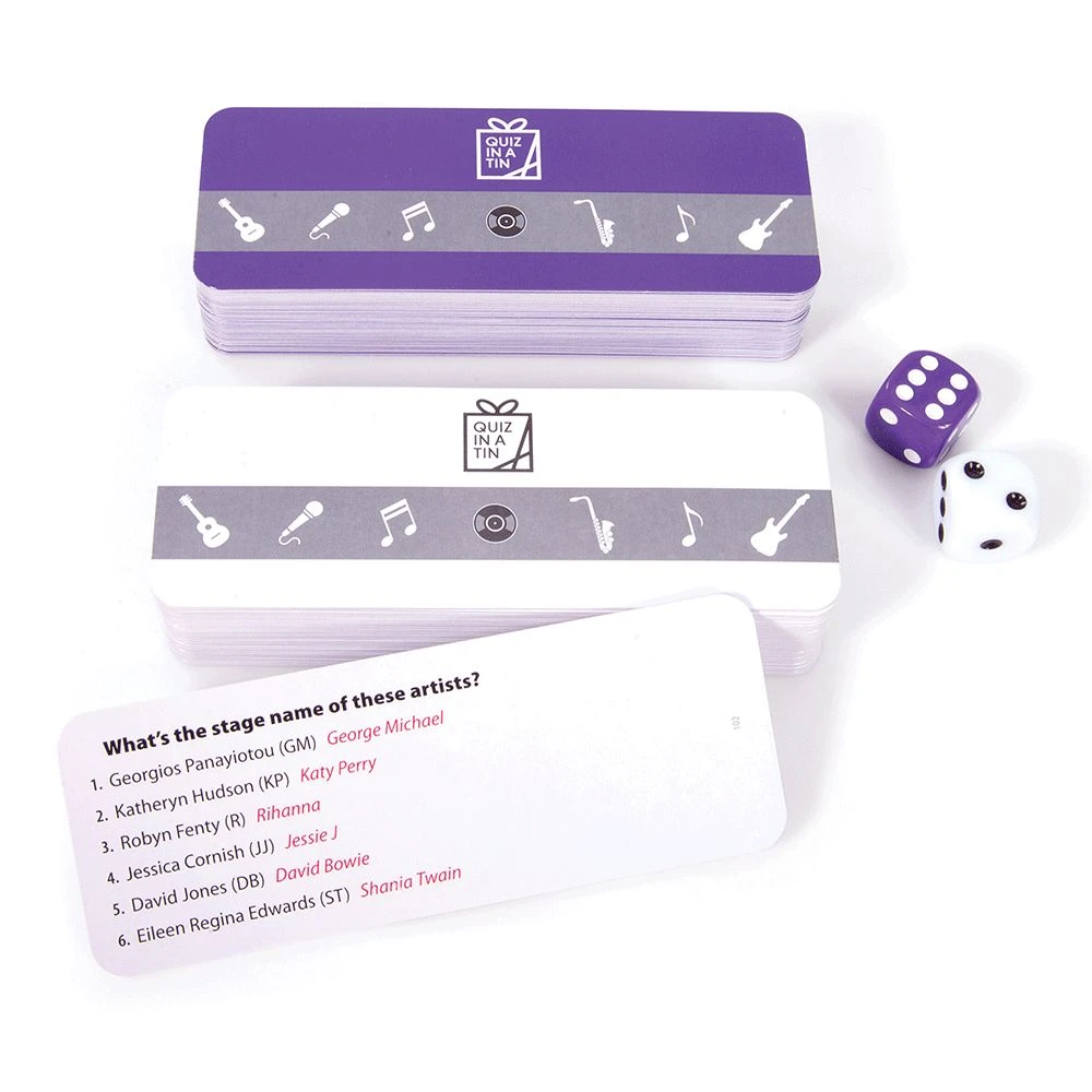 IsAlbi Giant Products Mega Music Quiz Game In A Tin 4 IsAlbi Giant Products Mega Music Quiz Game In A Tin