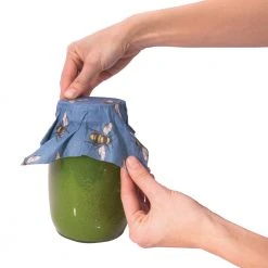 IsAlbi Reusable Beeswax Food Wraps - Set Of 3